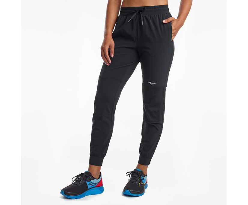 Saucony Summit Jogger Women's Pants Black | Canada 278KORI